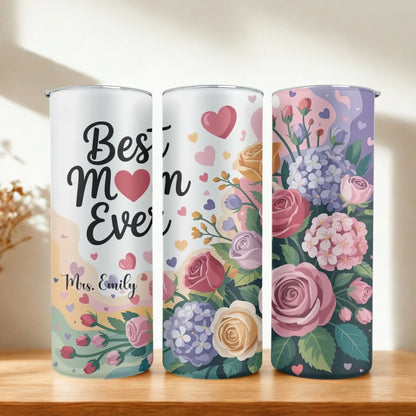 Personalized 20oz skinny tumbler – Personalized | hero view | custom name available, dishwasher safe, double-wall stainl