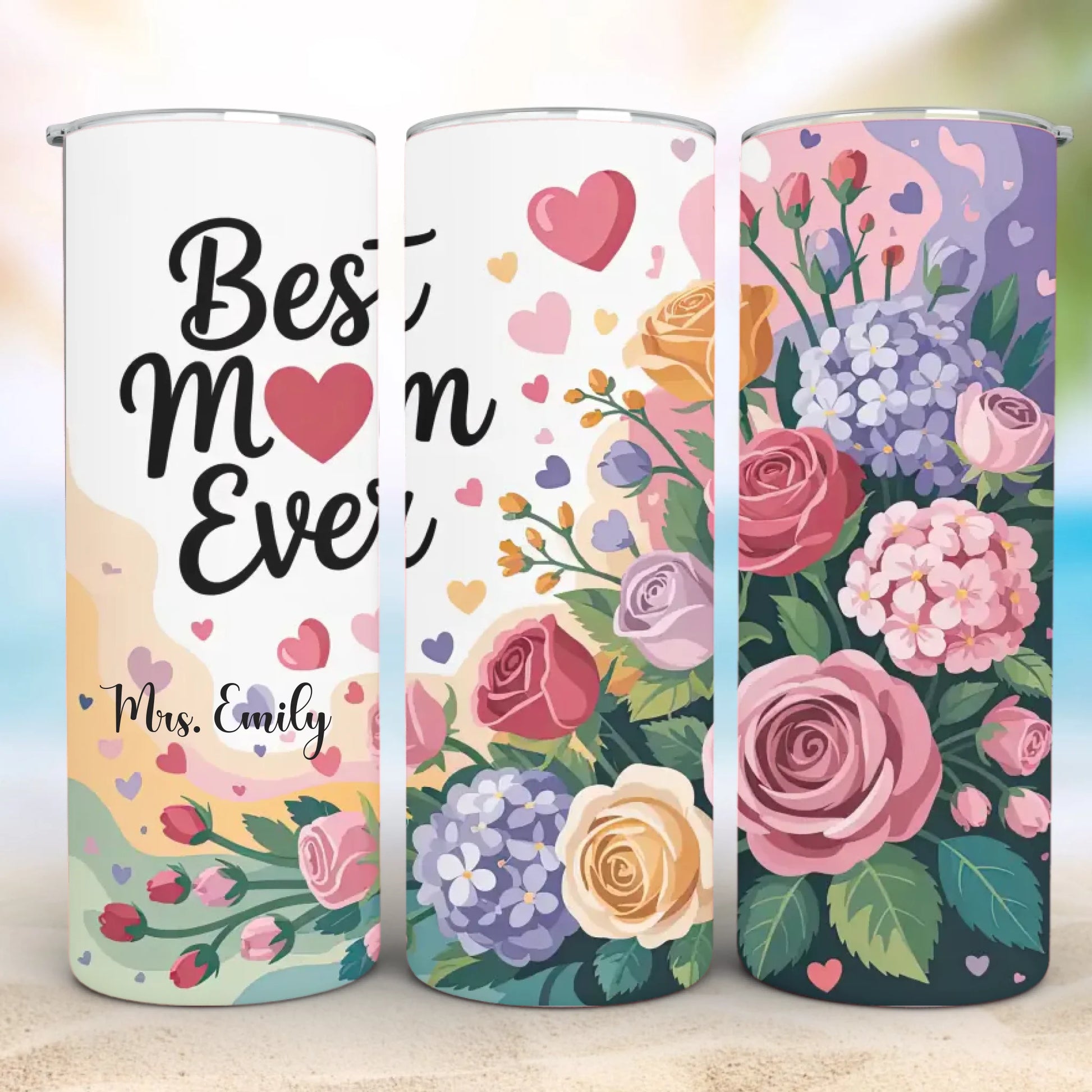 Personalized 20oz skinny tumbler – Personalized | detail view | custom name available, dishwasher safe, double-wall stai