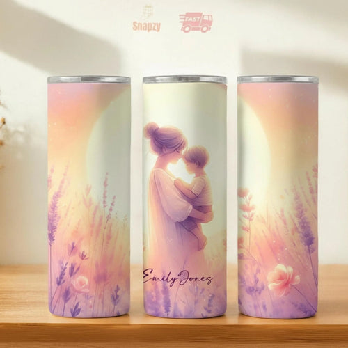 Personalized 20oz skinny tumbler – Personalized | hero view | custom name available, dishwasher safe, double-wall stainl