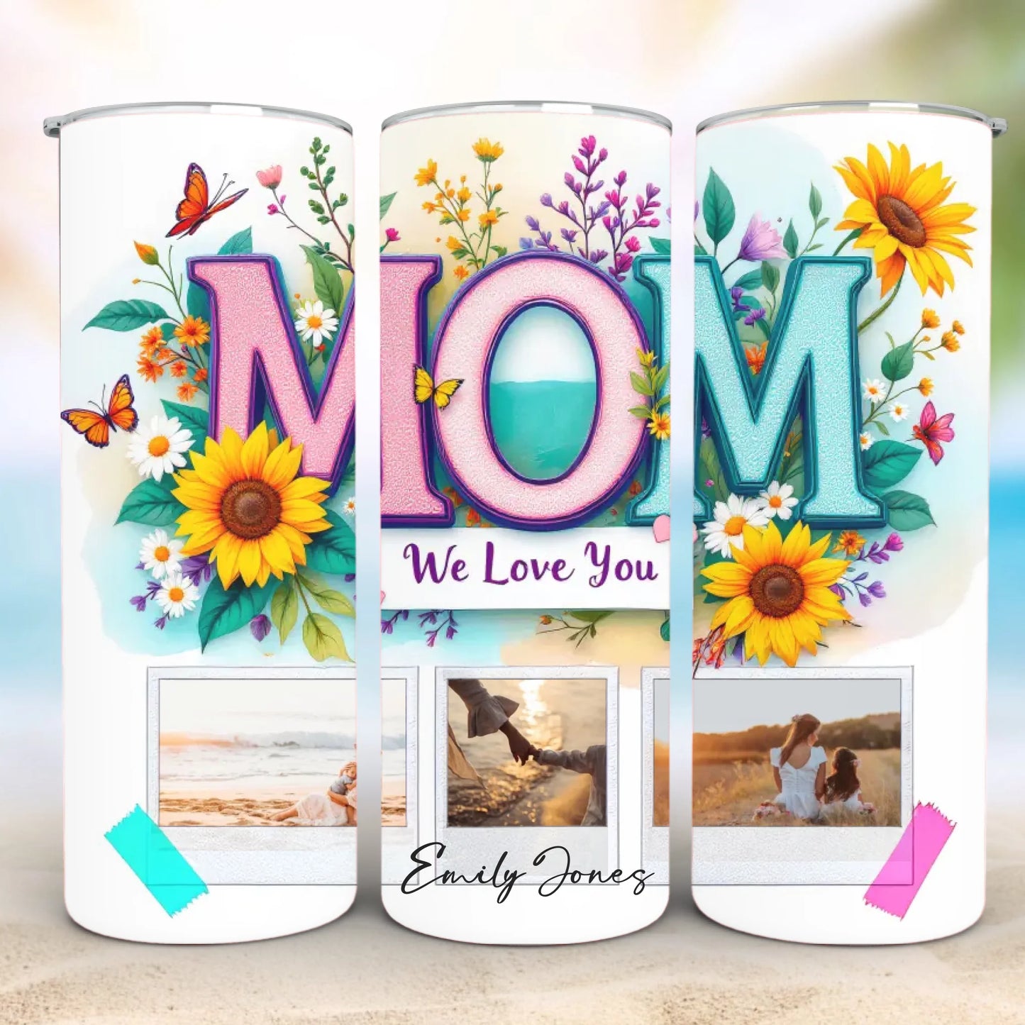 Personalized 20oz skinny tumbler – Personalized | detail view | custom name available, dishwasher safe, double-wall stai