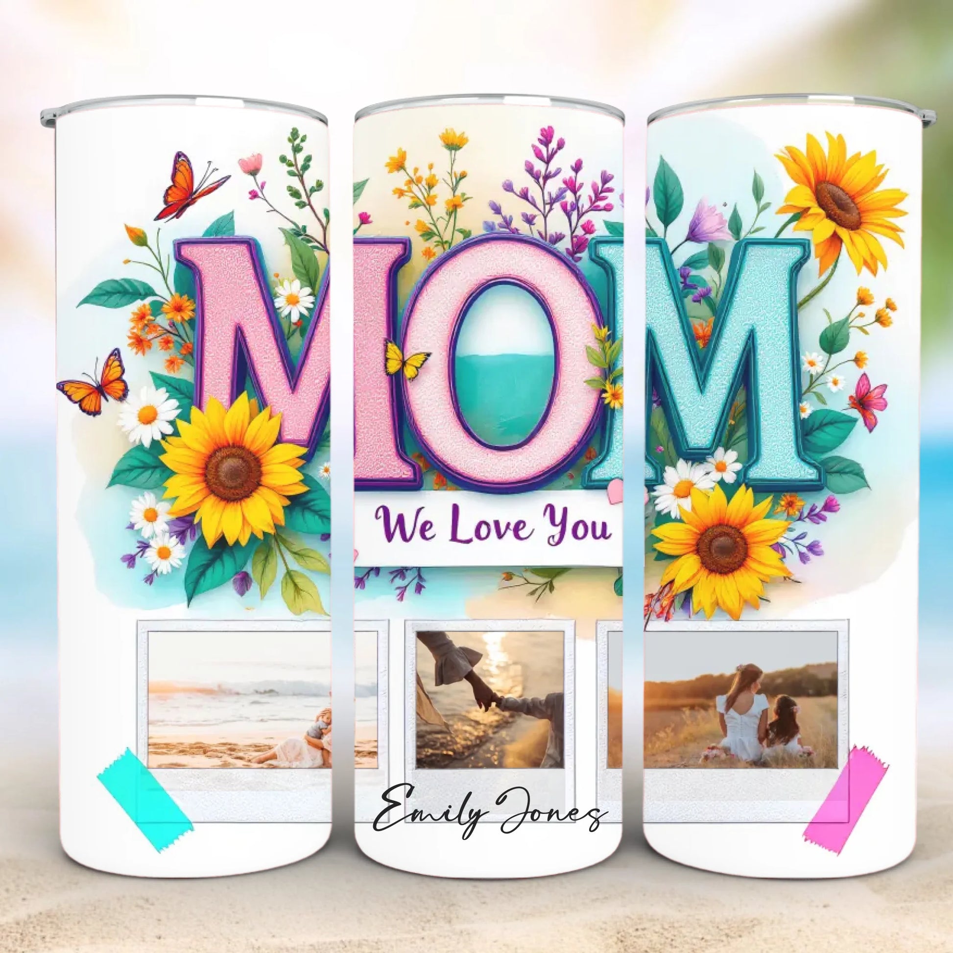 Personalized 20oz skinny tumbler – Personalized | detail view | custom name available, dishwasher safe, double-wall stai