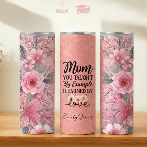 Personalized 20oz skinny tumbler – Personalized | hero view | custom name available, dishwasher safe, double-wall stainl