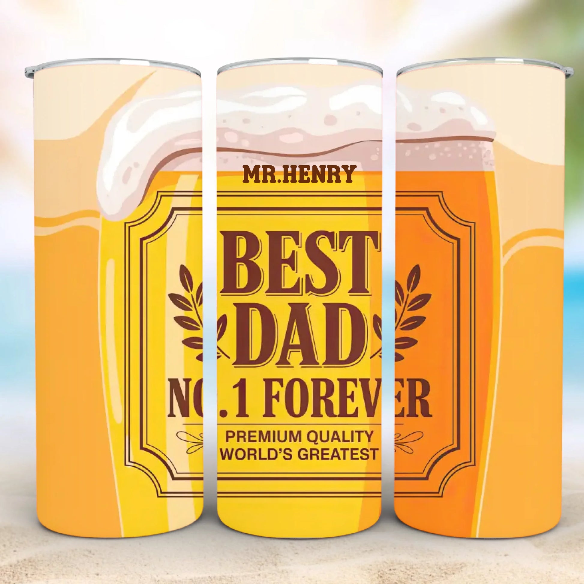 Personalized 20oz skinny tumbler – Personalized | detail view | custom name available, dishwasher safe, double-wall stai