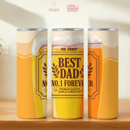 Personalized 20oz skinny tumbler – Personalized | hero view | custom name available, dishwasher safe, double-wall stainl