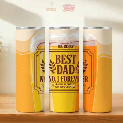 Personalized 20oz skinny tumbler – Personalized | hero view | custom name available, dishwasher safe, double-wall stainl