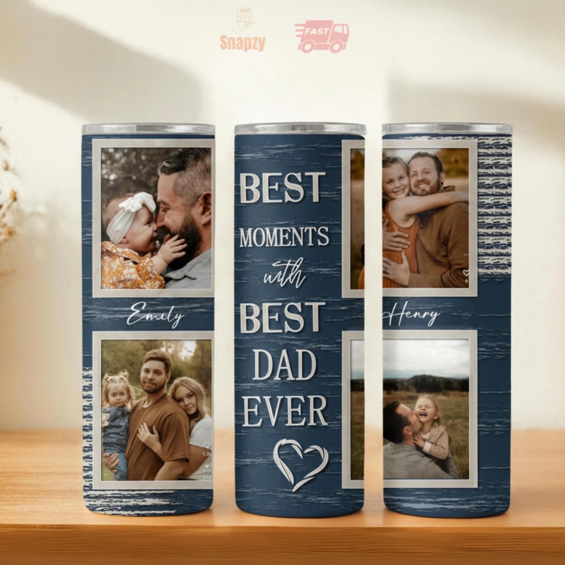 Personalized 20oz skinny tumbler – Personalized | hero view | custom name available, dishwasher safe, double-wall stainl