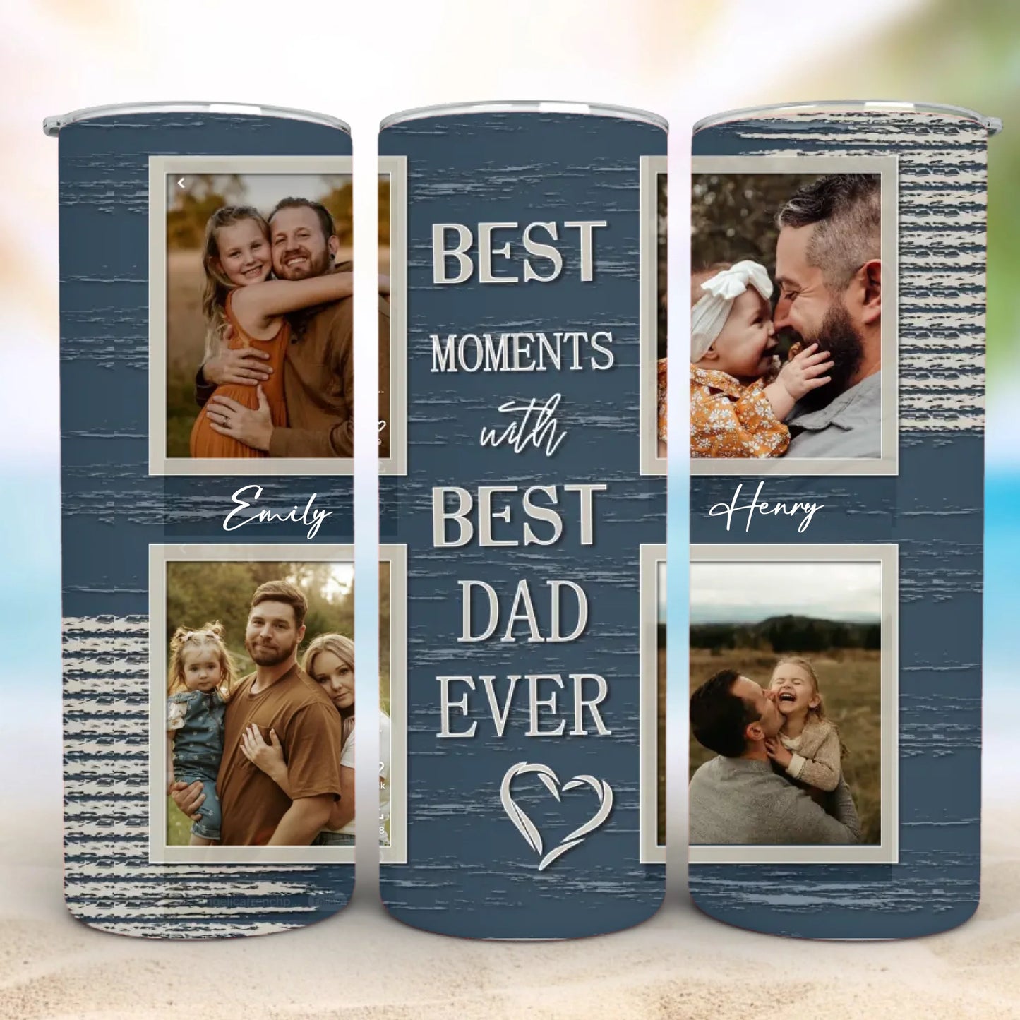 Personalized 20oz skinny tumbler – Personalized | detail view | custom name available, dishwasher safe, double-wall stai