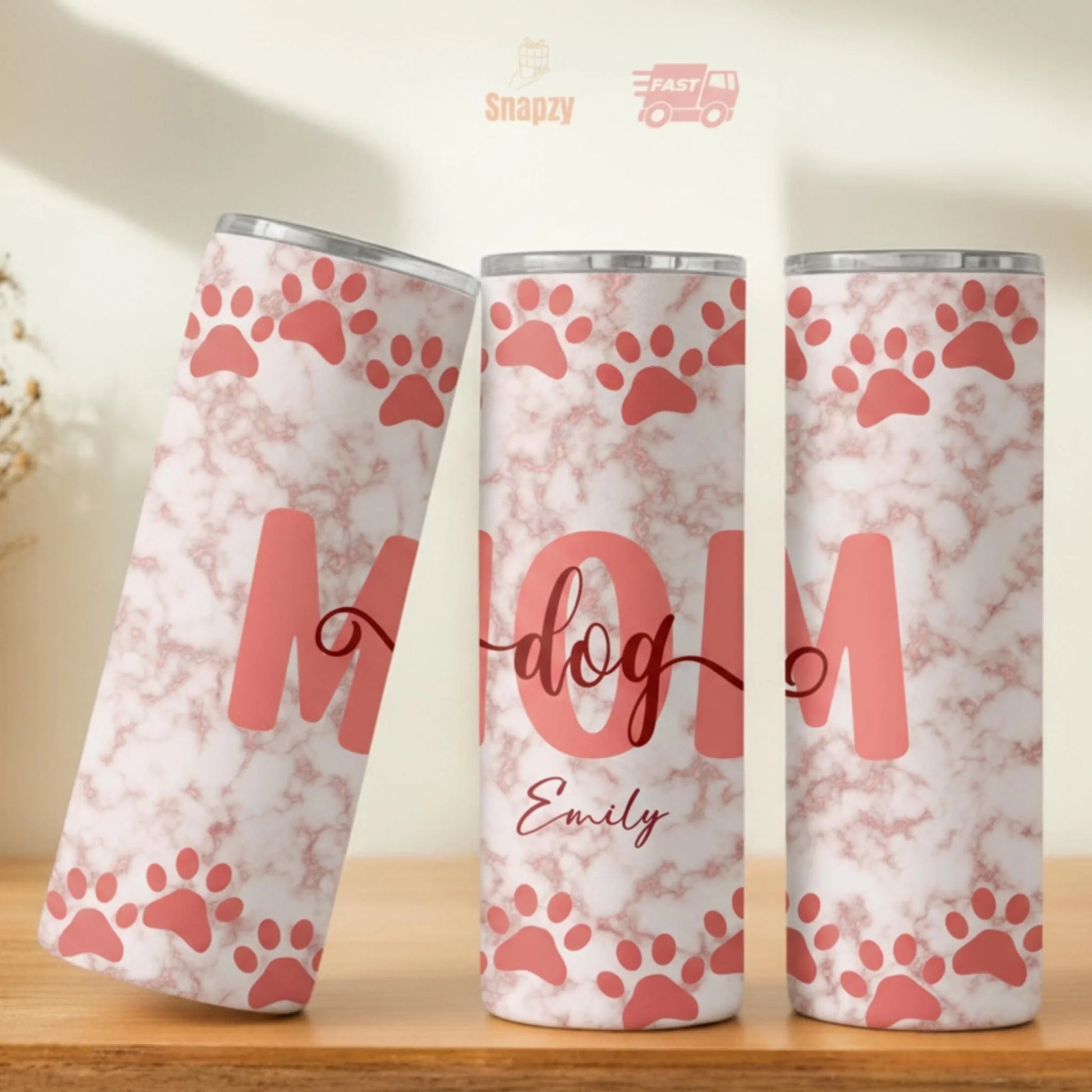 Personalized 20oz skinny tumbler – Personalized | personalization example | custom name available, dishwasher safe, doub