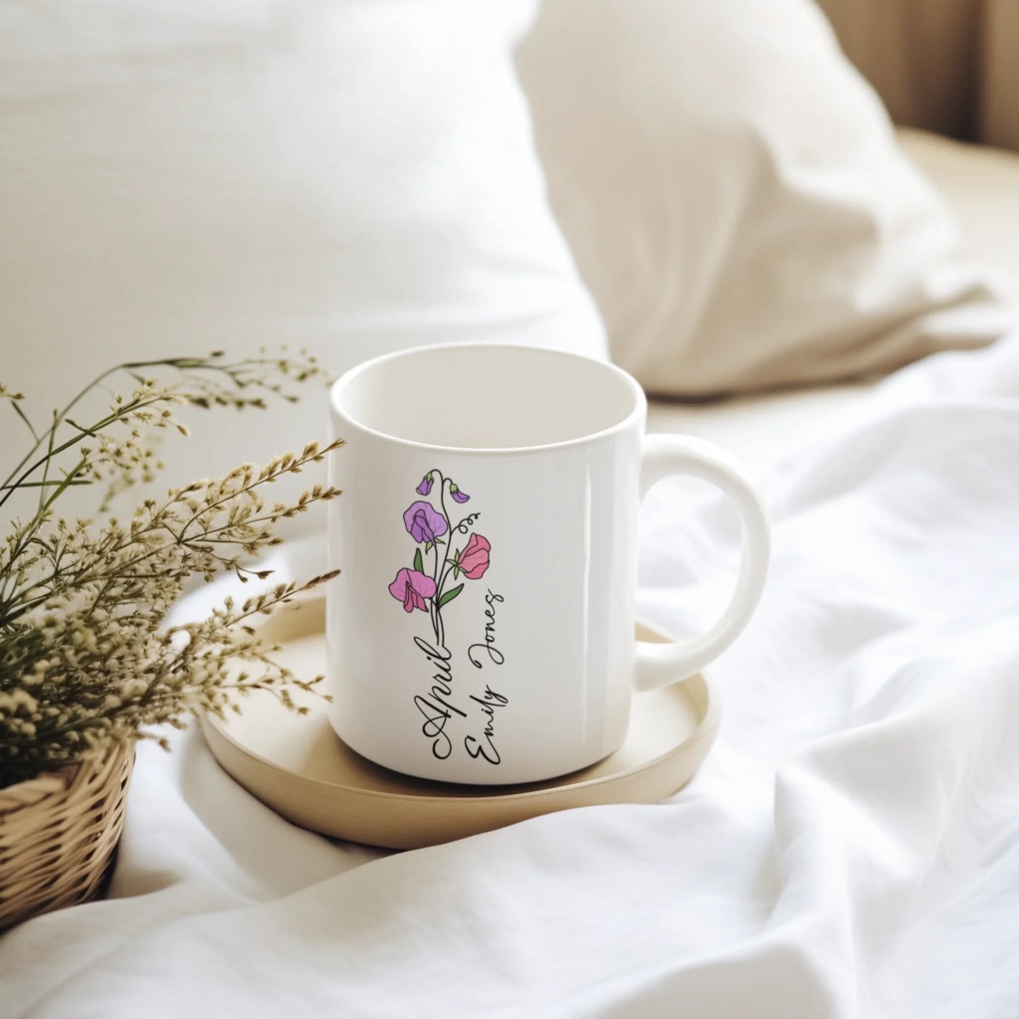 Personalized skinny tumbler – Personalized | lifestyle scene | custom name available, dishwasher safe, double-wall stain