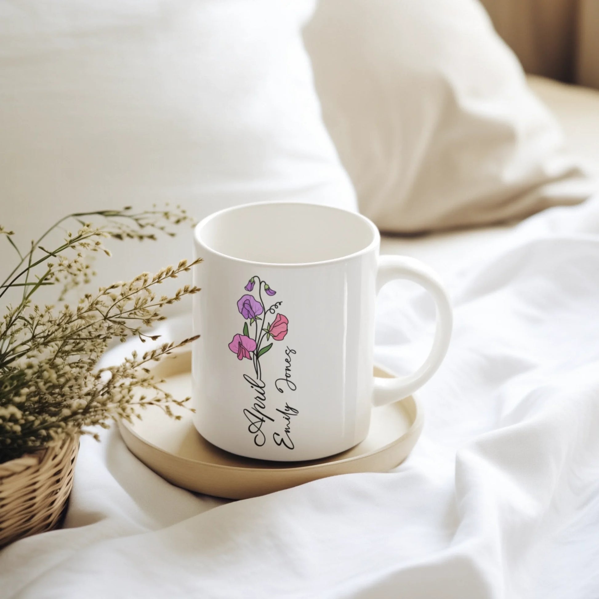 Personalized skinny tumbler – Personalized | lifestyle scene | custom name available, dishwasher safe, double-wall stain