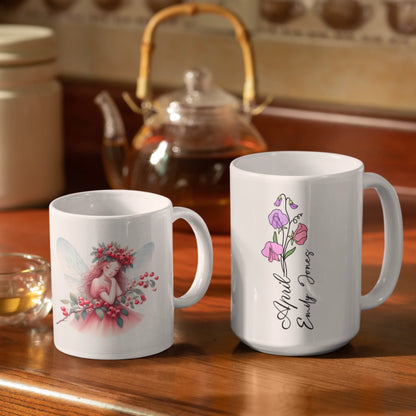 Personalized skinny tumbler – Personalized | personalization example | custom name available, dishwasher safe, double-wa