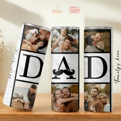 Personalized 20oz skinny tumbler – Personalized | personalization example | custom name available, dishwasher safe, doub