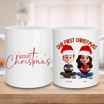 Personalized skinny tumbler – Personalized | hero view | custom name available, dishwasher safe, double-wall stainless s