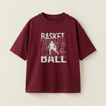 BASKETBALL - Oversize 250 GSM on the front (2HEUAP)