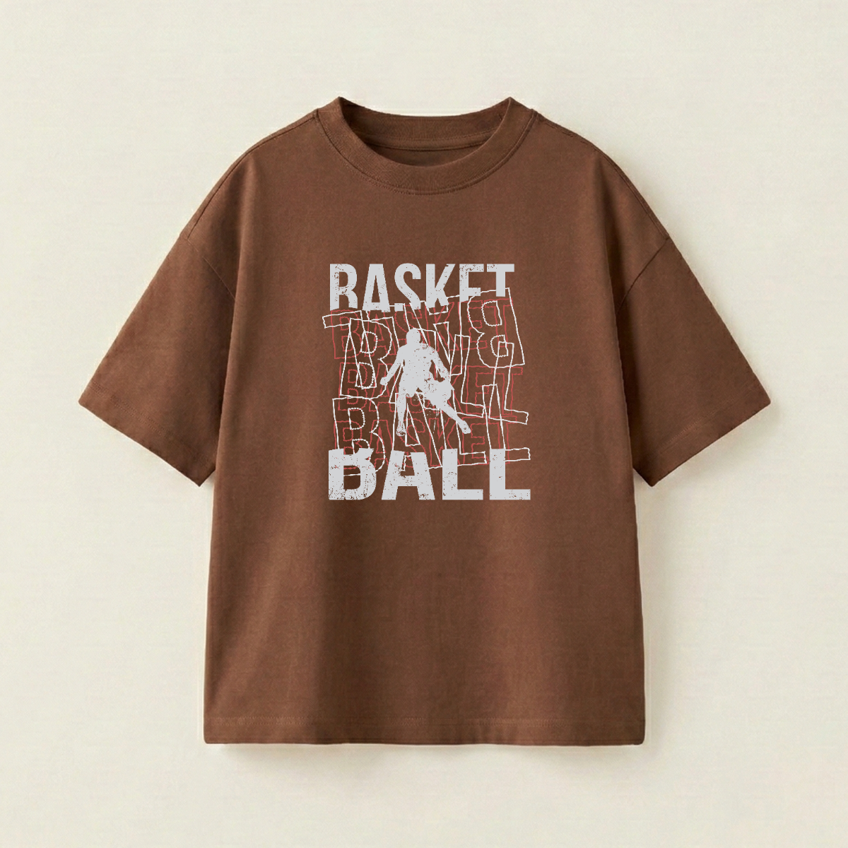 BASKETBALL - Oversize 250 GSM on the front (2HEUAP)