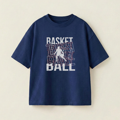 BASKETBALL - Oversize 250 GSM on the front (2HEUAP)