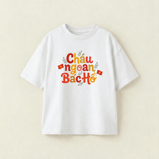 I’m A Fan Of Uncle Ho. Oversized Classic Tee - White - M