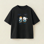 Cute Duo Oversized Heavyweight Tee