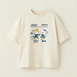 Cute Duo Oversized Heavyweight Tee