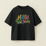 Hello Viet Nam Oversized Heavyweight Tee