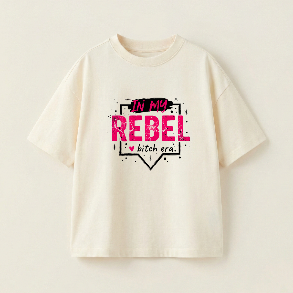 IN MY REBEL - Oversize 250 GSM in mặt trước