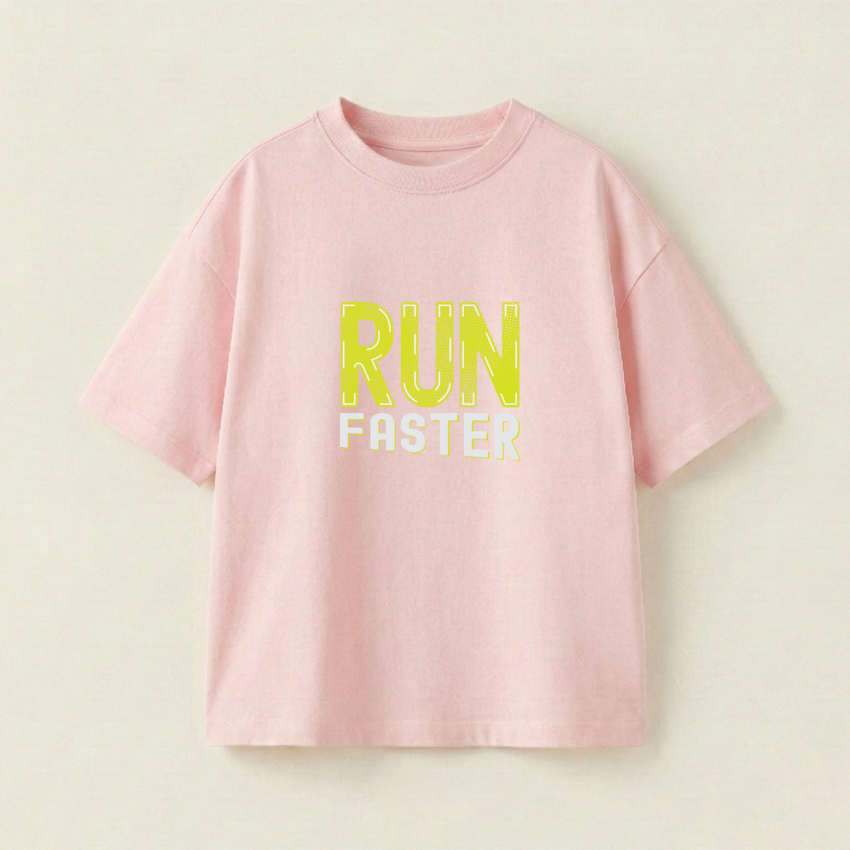 RUN FASTER - Oversize 250 GSM on the front (8P1XVG)