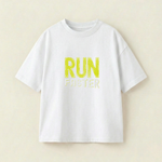 Run Faster Oversized Heavyweight Tee