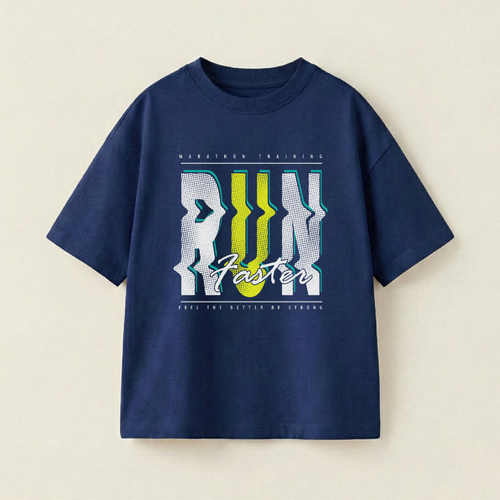 RUN Faster - Oversize 250 GSM in mặt trước