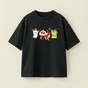 Shin And Dog Graphic Tee Oversized Heavyweight Tee