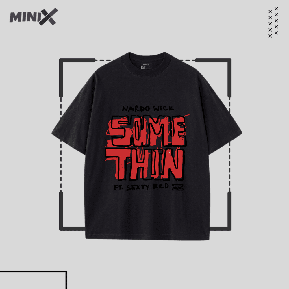 Some Thin Minix 1 Front Side - Black - XL