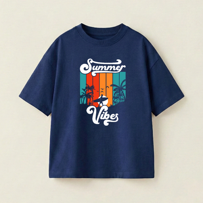 Summer Vibes - Oversize 250 GSM on the front (IV3LJY)