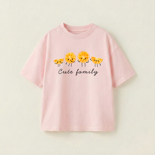 Family Cam Tươi - Kid 250gsm in mặt trước